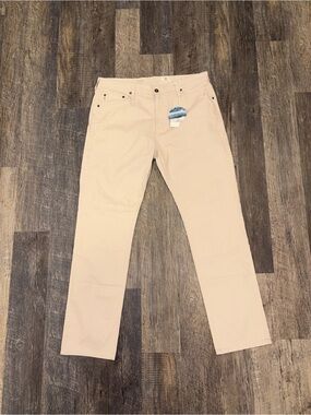 Ag Adriano Goldschmied Light Beige Casual Pants